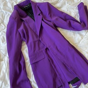 Nasty Gal Purple Blazer